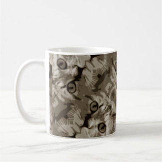 Cute Cat Eyes Patroon Koffiemok