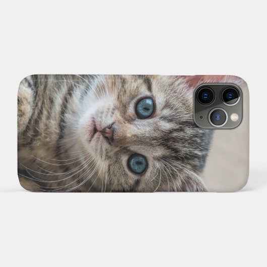 Cute Cat Face Case-Mate iPhone Case (Achterkant (horizontaal))