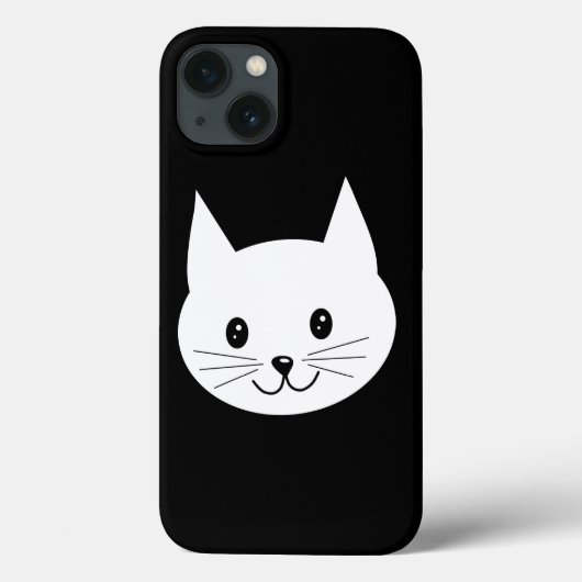 Cute Cat Face. Case-Mate iPhone Case (Achterkant)