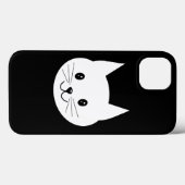 Cute Cat Face. Case-Mate iPhone Case (Achterkant (horizontaal))