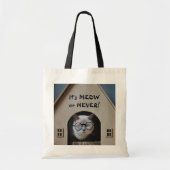 Cute Cat Face Funny Kat Whimsical Schattig Pets Tote Bag (Voorkant)