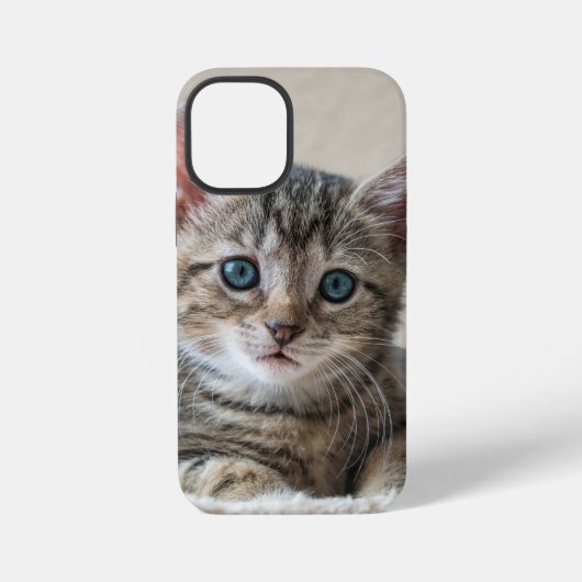 Cute Cat Face iPhone Hoesje (Achterkant)