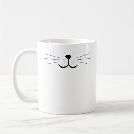 Cute Cat Face Koffiemok