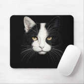 Cute Cat Face Muismat (Met muis)