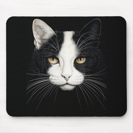 Cute Cat Face Muismat (Voorkant)