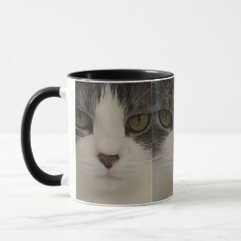 Cute Cat Face Pattern-koffie Mok