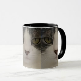 Cute Cat Face Pattern-koffie Mok