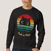 Cute Cat Face Peek a Mew