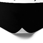 Cute Cat Face. Poster (Hoek)