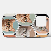 Cute Cat Faces with Glasses Case-Mate iPhone Case (Achterkant (horizontaal))