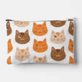 Cute Cat Facs Pattern Etui (Achterkant)