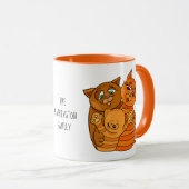 Cute Cat Familienaam mokken (Voorkant rechts)