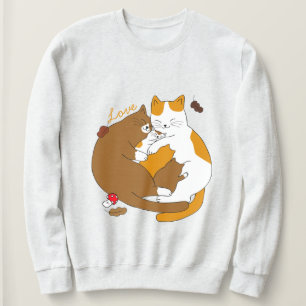 Cute Cat Family Trui