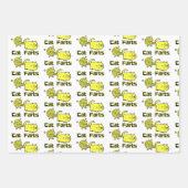 Cute Cat Farts Inpakpapier Vel (Voorkant 3)
