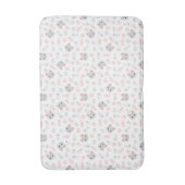 Cute Cat & Fish Botten Badmat (Voorkant Verticaal)