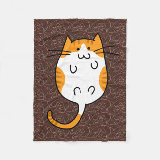 Cute Cat Fleece Deken