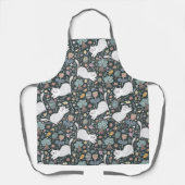 Cute Cat Floral Schort (Voorkant)