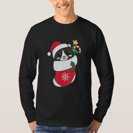 Cute Cat For Christmas Cat 4 T-shirt (Voorkant)