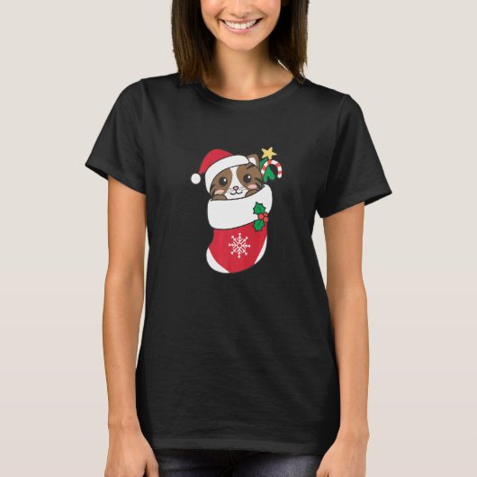 Cute Cat For Christmas Cat  7 T-shirt (Voorkant)