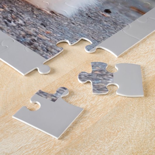 Cute Cat Foto gepersonaliseerd Legpuzzel (Zijkant)