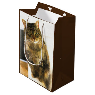 Cute Cat Gift Bag Medium Cadeauzakje