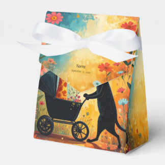 Cute Cat Giraffe Favor Box Bedankdoosjes