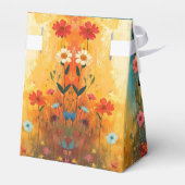 Cute Cat Giraffe Favor Box Bedankdoosjes (Achterkant)