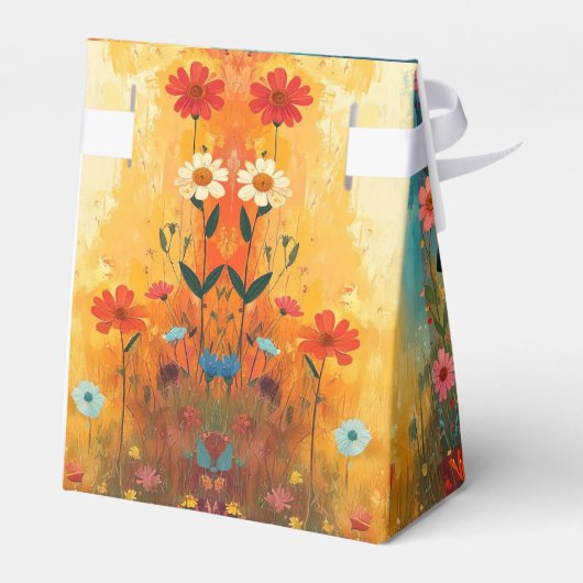 Cute Cat Giraffe Favor Box Bedankdoosjes (Achterkant)