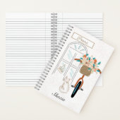 Cute Cat Girls Custom Poetry Notitieboek (Binnen)