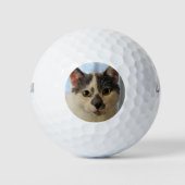 Cute Cat Golfballen (Voorkant)