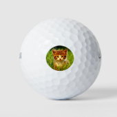 CUTE-CAT GOLFBALLEN (Voorkant)
