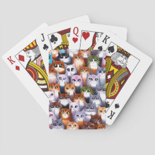 Cute Cat Graphic Pokerkaarten