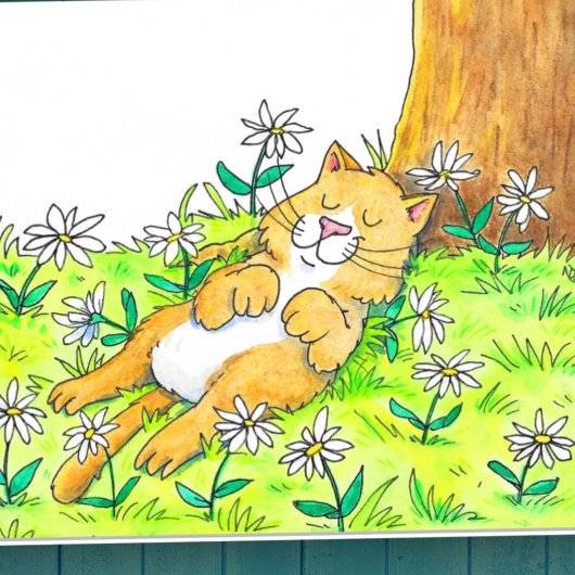 Cute Cat Greeting Kaart