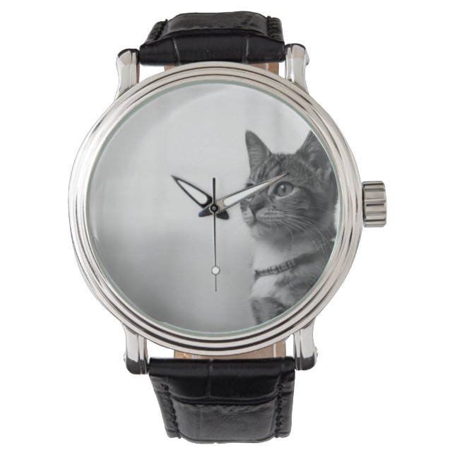 Cute Cat Horloge (Voorkant)