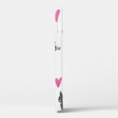 Cute cat-illustratie. liefdesbrieven Case-Mate iPhone case (Achterkant / Links)