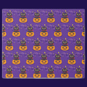 Cute cat in pompoenpakpapier cadeaupapier