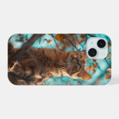 Cute Cat iPhone 15 Case (Achterkant horizontaal)
