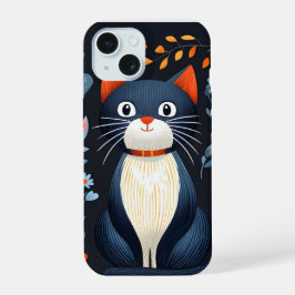 Cute Cat iPhone Case iPhone 15 Case