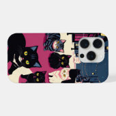 CUTE CAT iPhone HOESJE (Achterkant horizontaal)