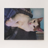 Cute Cat Jigzaag Puzzle Legpuzzel (Horizontaal)