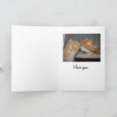 Cute Cat Jubileum Kaart (Binnen)