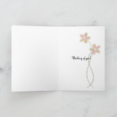 Cute Cat Kaart (Binnen)