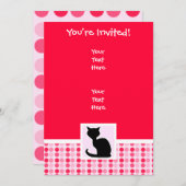 Cute Cat Kaart (Voorkant / Achterkant)