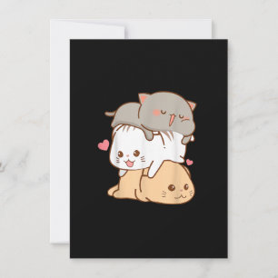 Cute Cat Kawaii Anime Japanse otaku Gift Girls Bo Kaart