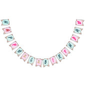 Cute Cat Kitten, Birthday Party van het Kind Vlaggetjes (Alle)