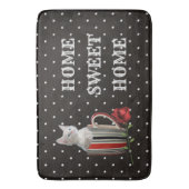 Cute Cat Kitten Pet Lovers Gift Badmat (Voorkant Verticaal)