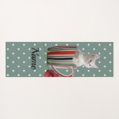 Cute Cat Kitten Pet Lovers Gift Yogamat (Achterkant (horizontaal))