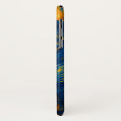 Cute Cat Kitten Starry Night iPhone / iPad case (Achterkant/links)