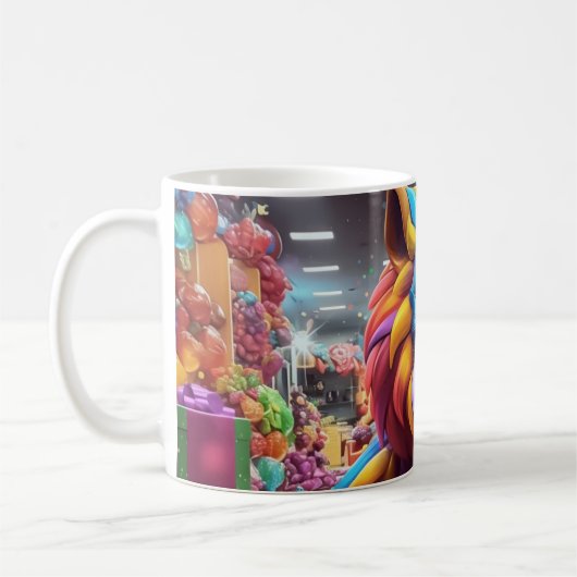 Cute Cat Koffiemok (Links)