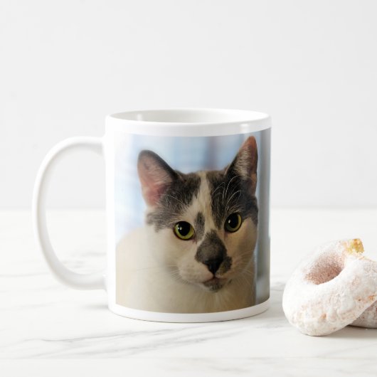 Cute Cat Koffiemok (Met donut)